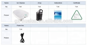 HK-802FS de agua para masaje y pedicura, Detox, baño de pies, Spa, máquina de desintoxicación
