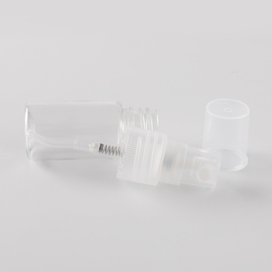 10 ml portátil hombro plano plástico pet mist spray botella con tapa perfume - Product Image 6
