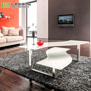 <span class=keywords><strong>Patas</strong></span> <span class=keywords><strong>de</strong></span> <span class=keywords><strong>metal</strong></span> <span class=keywords><strong>de</strong></span> acero inoxidable para sala <span class=keywords><strong>de</strong></span> estar modernas, <span class=keywords><strong>mesa</strong></span> <span class=keywords><strong>de</strong></span> <span class=keywords><strong>centro</strong></span> <span class=keywords><strong>de</strong></span> cristal rectangular, color blanco - Product Image 6