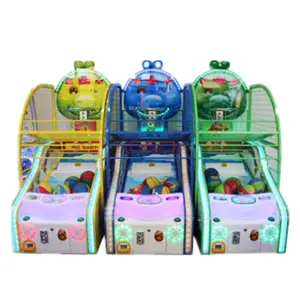 Groothandel Indoor Sport Amusement Muntautomaten Arcade Kids Dudu Basketbal Sport Game Machines Voor Verkoop