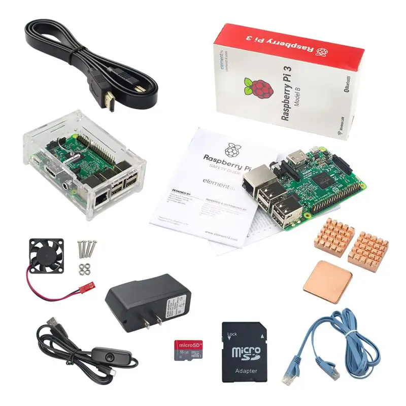 New Fly raspberry pi 3 Model B ultimate starter kit