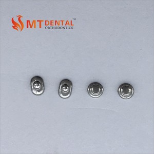 Orthodontische Tandheelkundige Metalen <span class=keywords><strong>Lingual</strong></span> Knop Ronde Base - Product Image 6