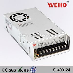 <span class=keywords><strong>Ca</strong></span> 400w/dc fuente de alimentación 24v 16.5a energía de la conmutación 24v en interiores de suministro de energía - Product Image 1