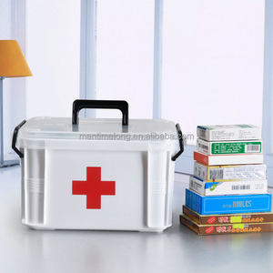 Botiquín de Medicina de Plástico Familiar, Caja de Almacenamiento Médico Grande, Caja de Almacenamiento de Emergencia Médica, Botiquín de Primeros Auxilios Portátil para el Hogar - Product Image 6