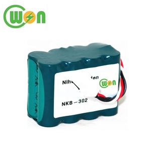 新品 9.6V 2100mAh ニッケル水素バッテリーパック 日本光電 OPV-1500 NKB-302 X064 の交換用 - Product Image 5