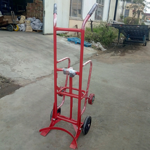 800kgs עגלת יד מתכוונן ארבעה גלגל מאטל עבור תחבורת תוף שמן, שמן חלוקת עגלה - Product Image 3