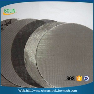 3 ''4'' 5 ''Vòng nhiều lớp thép không gỉ cạnh lưới màn hình Bộ lọc đĩa - Product Image 2