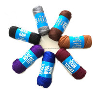 Cheveux en laine brésilienne Cynthia Braiding 70g/lot pour tresses africaines, tresses sénégalaises