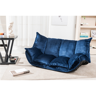 Tissu de canapé-lit en velours, canapé-lit de la salle de séjour, futon de canapé-lit japonais vente en gros