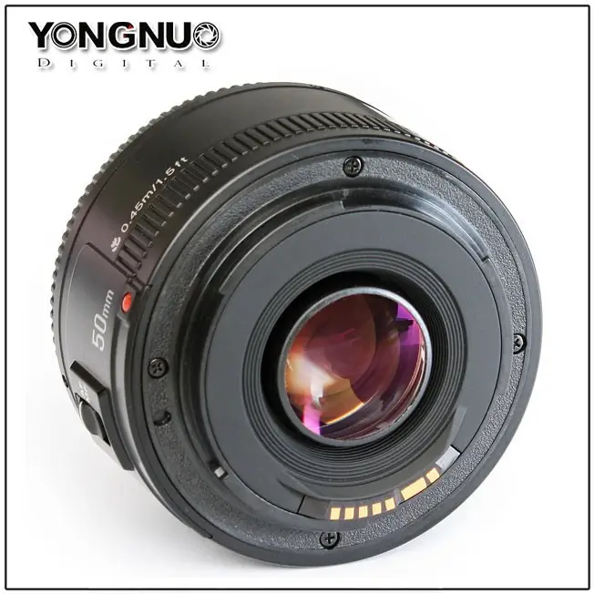 새로운 오는 Yongnuo EF YN 50 미리메터 F/1.8 1:1. 8 표준 프라임 렌즈 캐논 5D, 7D, 60D, 70D, T3, T3i, T5, T5i, 700D, 650D 600D