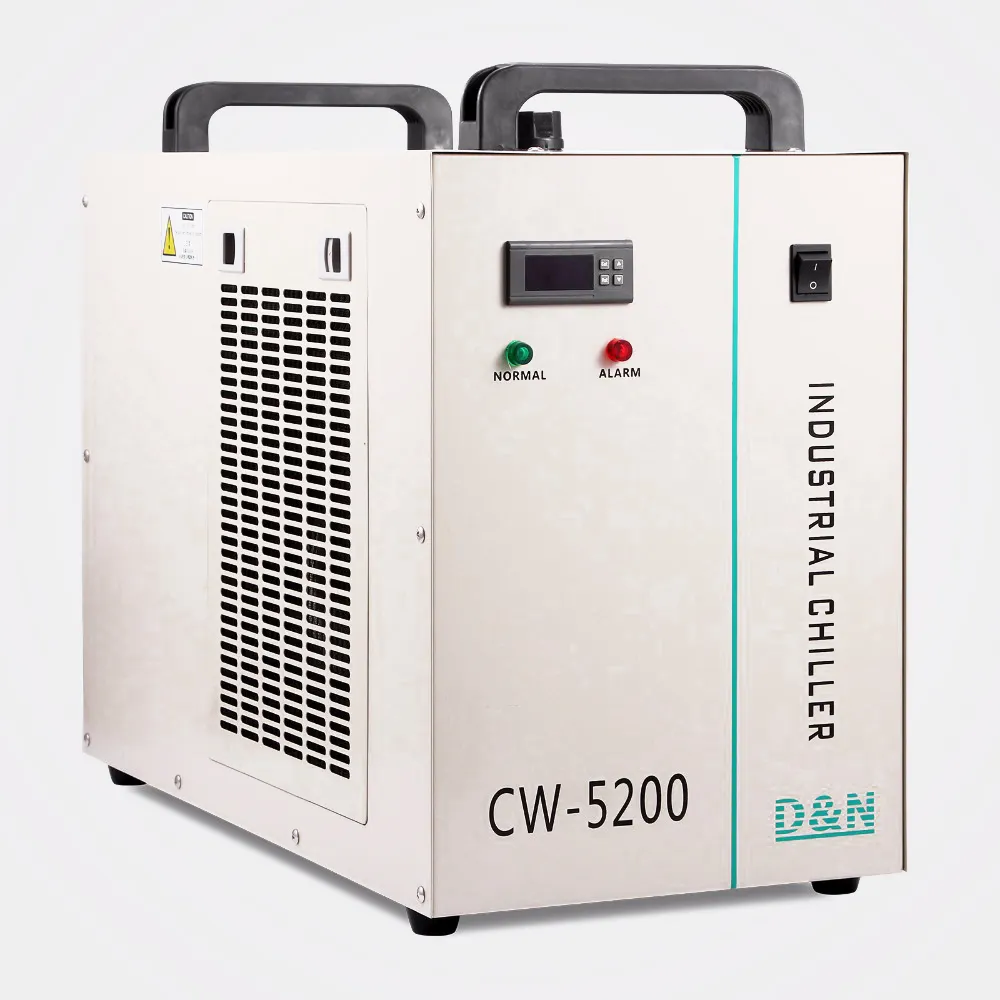 CW-5000DG Industriële Water Chiller voor 80/100 W CO2 Laser Buis Koeler