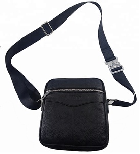 <span class=keywords><strong>GINA</strong></span> Designer 100% Sac tactique messager en cuir de vachette véritable pour hommes Sac à dos promotionnel à bandoulière unique et à dégagement rapide - Product Image 4