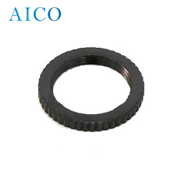 china manufacture black aluminum fixed M12x0.5 m12 s mount smount lock lens adapter fix ring