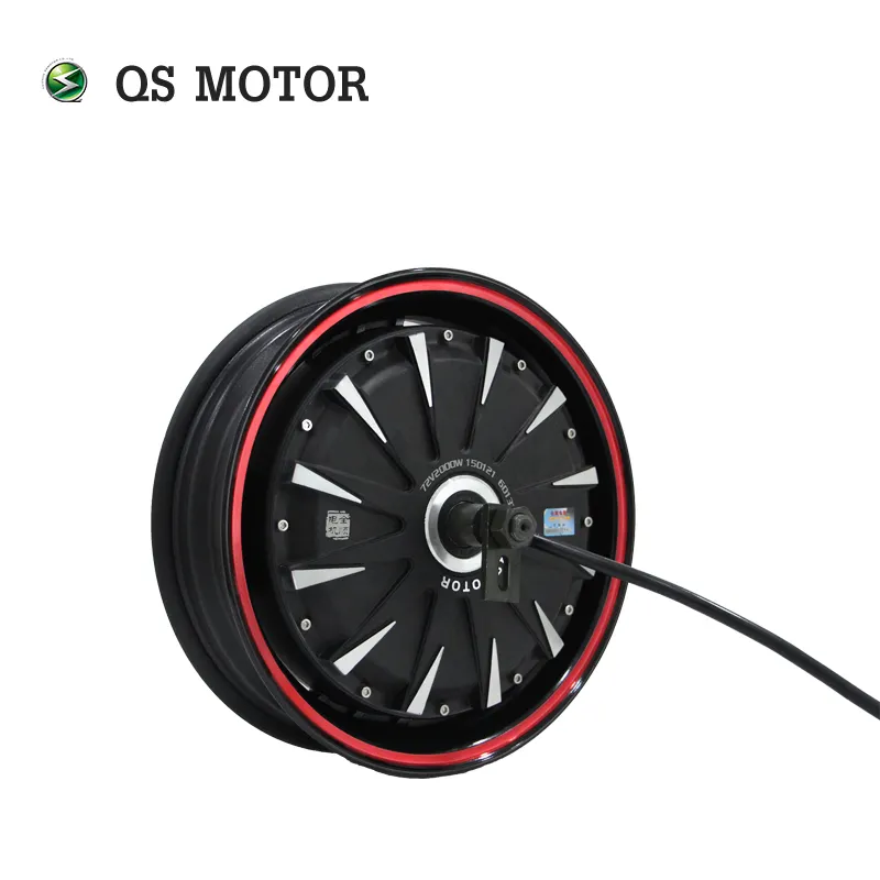 Hoge Snelheid QSMOTOR 13 inch 260 5000 W 45 H V3 Regeneratieve Elektrische Scooter In wielnaaf Motor