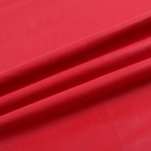 Service personnalisé rouge doré tricoté daim textile imprimable polyester tissu pour <span class=keywords><strong>robe</strong></span> - Product Image 3