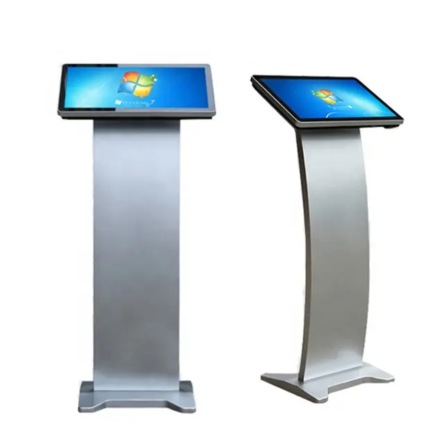 21.5'' inch all in one pc wifi touch screen kiosk digital signage internet advertising player online editing photo