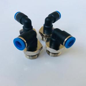 Codo Neumático <span class=keywords><strong>de</strong></span> Plástico Macho <span class=keywords><strong>de</strong></span> 90 Grados para Tubo Métrico <span class=keywords><strong>de</strong></span> 8mm (PL 1/4), Conector Rápido - Product Image 5
