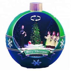 Décoration de noël noël noël en forme de boule, 50 pièces, en plastique - Product Image 3