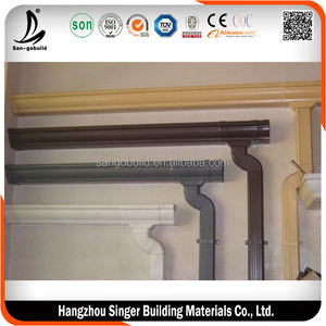 SGS Tubos de <span class=keywords><strong>PVC</strong></span> Marca Sistema de Drenaje y <span class=keywords><strong>PVC</strong></span> Canalón Para el Agua de Lluvia - Product Image 2