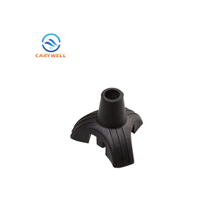 Accessorio per bastone da passeggio 3 punte per gambe in gomma punte per estremità in gomma per bastone da passeggio - Product Image 1