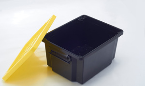 Chuyên Nghiệp Được Thực Hiện Sử Dụng Rộng Rãi Hộp Lưu Trữ Nhựa Nặng Bồn Có Nắp 25L - Product Image 6