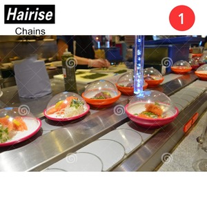 Hairise otomatik esnek suşi gıda tren otomatik konveyör - Product Image 4