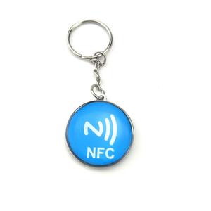 NFC标签定制防水环氧标签RFID NFC钥匙扣钥匙扣