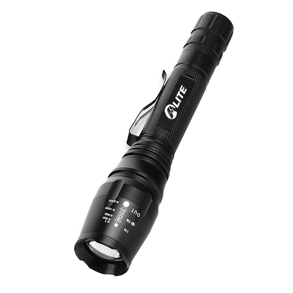 XML T6 Linterna LED Zoom, Funciona Con Pilas, Linterna Táctica