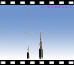 Vhf / UHF 136 - 174 MHz NMO antenne mobile avec NMO mont avec barillet avec en acier inoxydable type de coupe fouet - Product Image 1