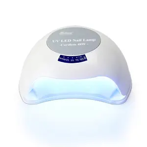 TP68s 48W Cordless rechargeable nail dryer led gel nail lamp