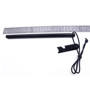 Allume-feu en silex XXL 12.7*254mm équipement de <span class=keywords><strong>survie</strong></span> en plein air <span class=keywords><strong>Bushcraft</strong></span> Fire Stick avec corde élastique pour camping randonnée - Product Image 5