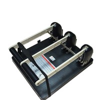 Perforatrice métallique robuste à 3 trous, machine à perforer économique en termes d'effort, capacité de 150 feuilles de papier lettre