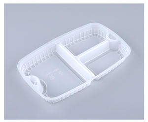 Vente chaude trois <span class=keywords><strong>treillis</strong></span> inséré biodégradables plateau de nourriture pour la vente en gros - Product Image 3