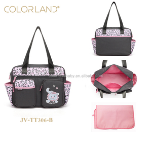Tas Popok Bayi Modis Desain Terbaru Mode Tas Bersalin Ibu Motif Macan Tutul Biru Lezat