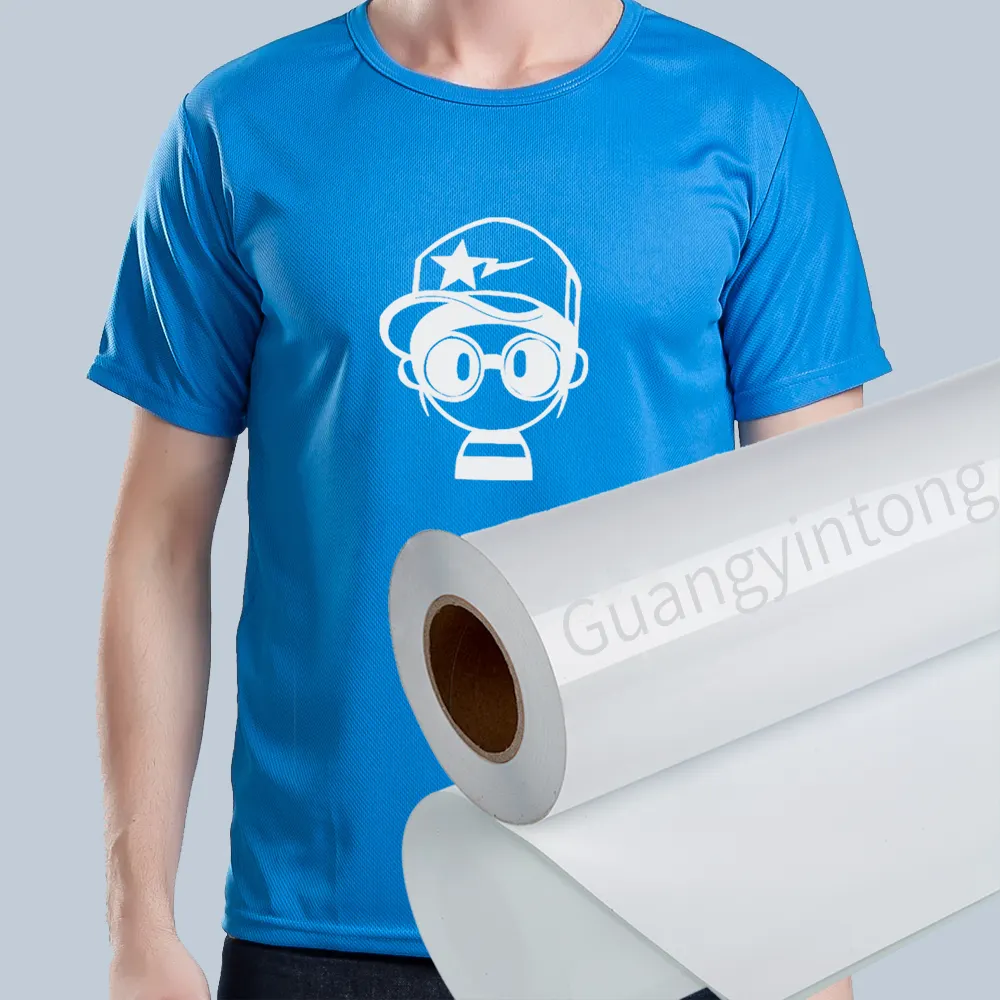 T-shirt Abbigliamento Materiale DELL'UNITÀ di elaborazione e Abbigliamento Applicazione Plotter Da Taglio Stampabile Stampa di scambio di calore pellicola del vinile