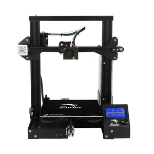 Precio barato venta caliente Creality Ender 3 3D digital impresora DIY con reanudar la función de impresión 220*220*250mm y de nivelación automática