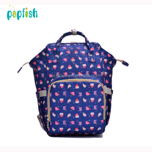 Large Conception Ouverte et <span class=keywords><strong>Tissu</strong></span> Imperméable Sac À Langer Sac À Dos de Grande Capacité pour les Soins de Bébé - Product Image 1