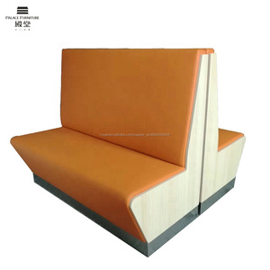 Muebles de <span class=keywords><strong>restaurante</strong></span> cafetería/cena cabinas sofá asiento con SS piernas americano retro <span class=keywords><strong>restaurante</strong></span> - Product Image 1