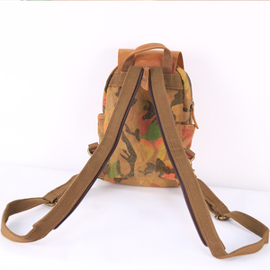CHANGRONG personalizzato personalizzato nuovo Design Vintage Mini donna zaino borsa con patta in pelle - Product Image 3