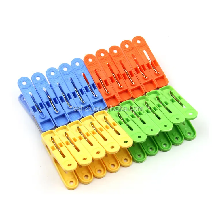 Coloré 20PCS Sac Mini Pinces à Linge en Plastique pour Clips