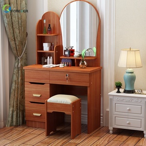 Basit Ekonomik Soyunma Dolabı Yatak Odası Soyunma makyaj masası - Product Image 1