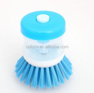Kitchen Wash Tool Pot Dish <strong>Brush</strong> With <strong>Washing</strong> <strong>up</strong> Liquid Soap Dispenser / Plastic <strong>Brush</strong> Pot Wash Dish <strong>Brush</strong> - Product Image 4