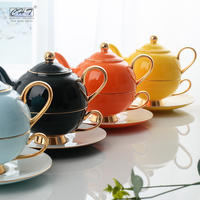 Qipao — restaurant en porcelaine écologique personnalisé, service à thé en céramique, théière de café avec tasse, de styliste japonais antique