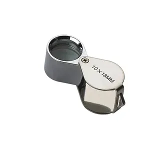 Best selling MG55366 Triplex magnifying glass,10 X Jewelry Loupe