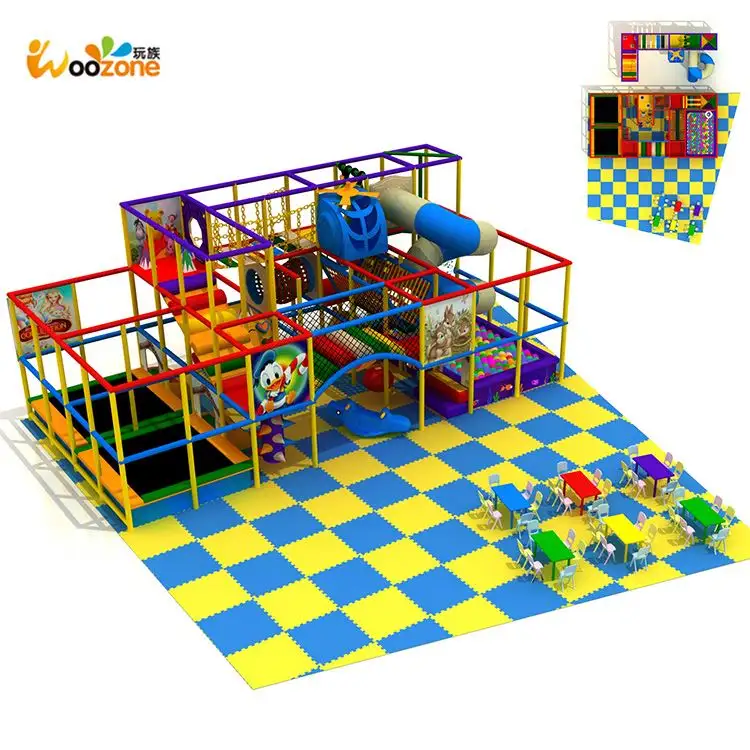 Nhỏ Tốt Nhất Playland Kids Zone Sân Chơi Trong Nhà Thiết Bị Chơi Mềm