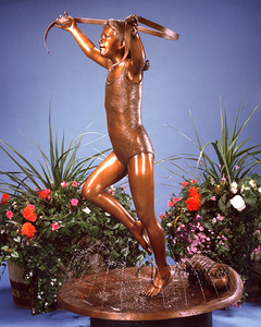 <span class=keywords><strong>Nude</strong></span> jardín de metal artesanía muchacho niños estatua de bronce de tamaño natural para la venta - Product Image 3