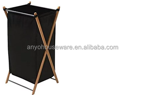 Tre có thể gập lại vải giặt <span class=keywords><strong>Hamper</strong></span> với tay cầm và chân - Product Image 5