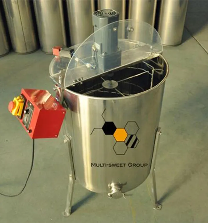 蜂蜜遠心機電気モーター4フレーム蜂蜜抽出器価格
