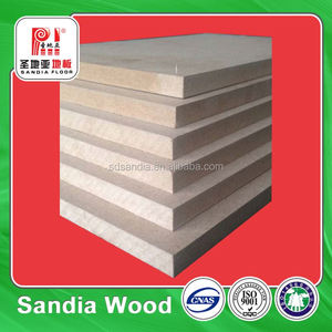 <span class=keywords><strong>A</strong></span> prueba de humedad Semi-tableros duros bajo precio cruda tablero MDF - Product Image 6