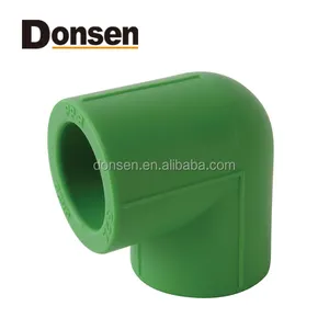 China Supplier High Quality plastic ppr fitting ppr elbow 90